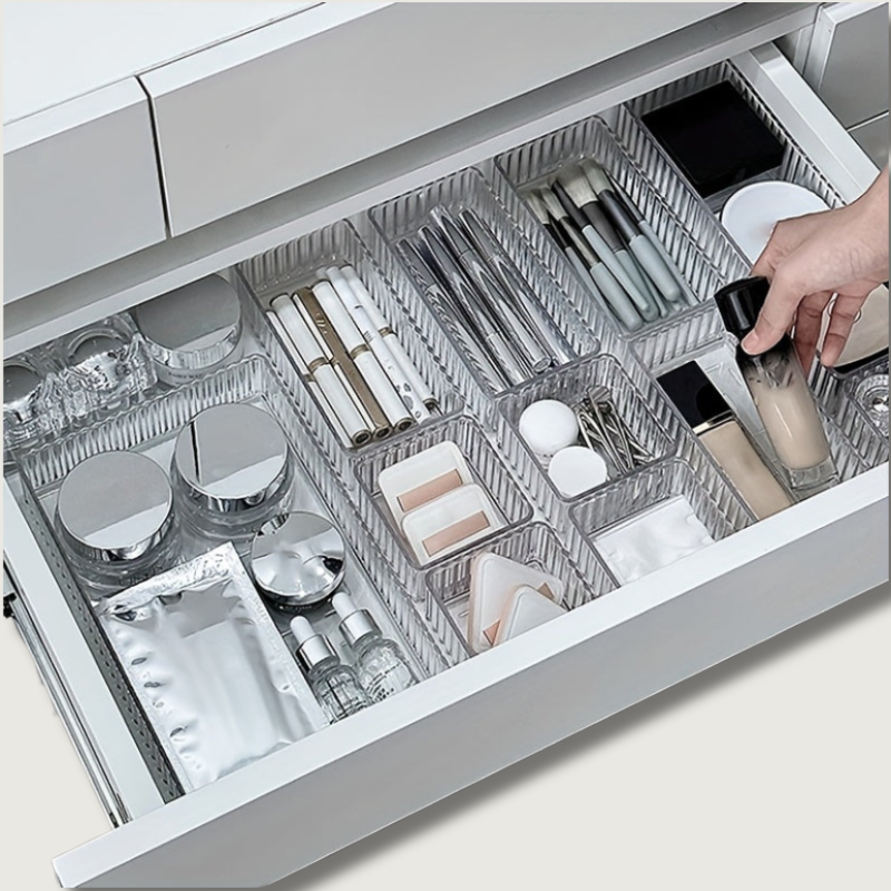 VanityBox – Elegant makeup-organisator med flere skuffer 0