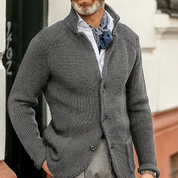 Varm herrecardigan | Knapper 4