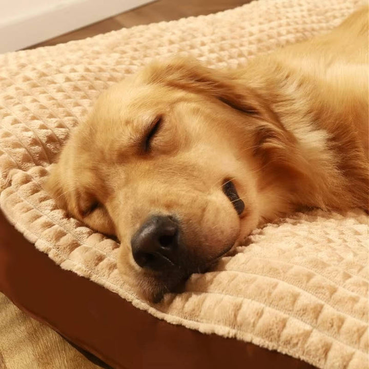 Varm hundeseng med blød fleece 2