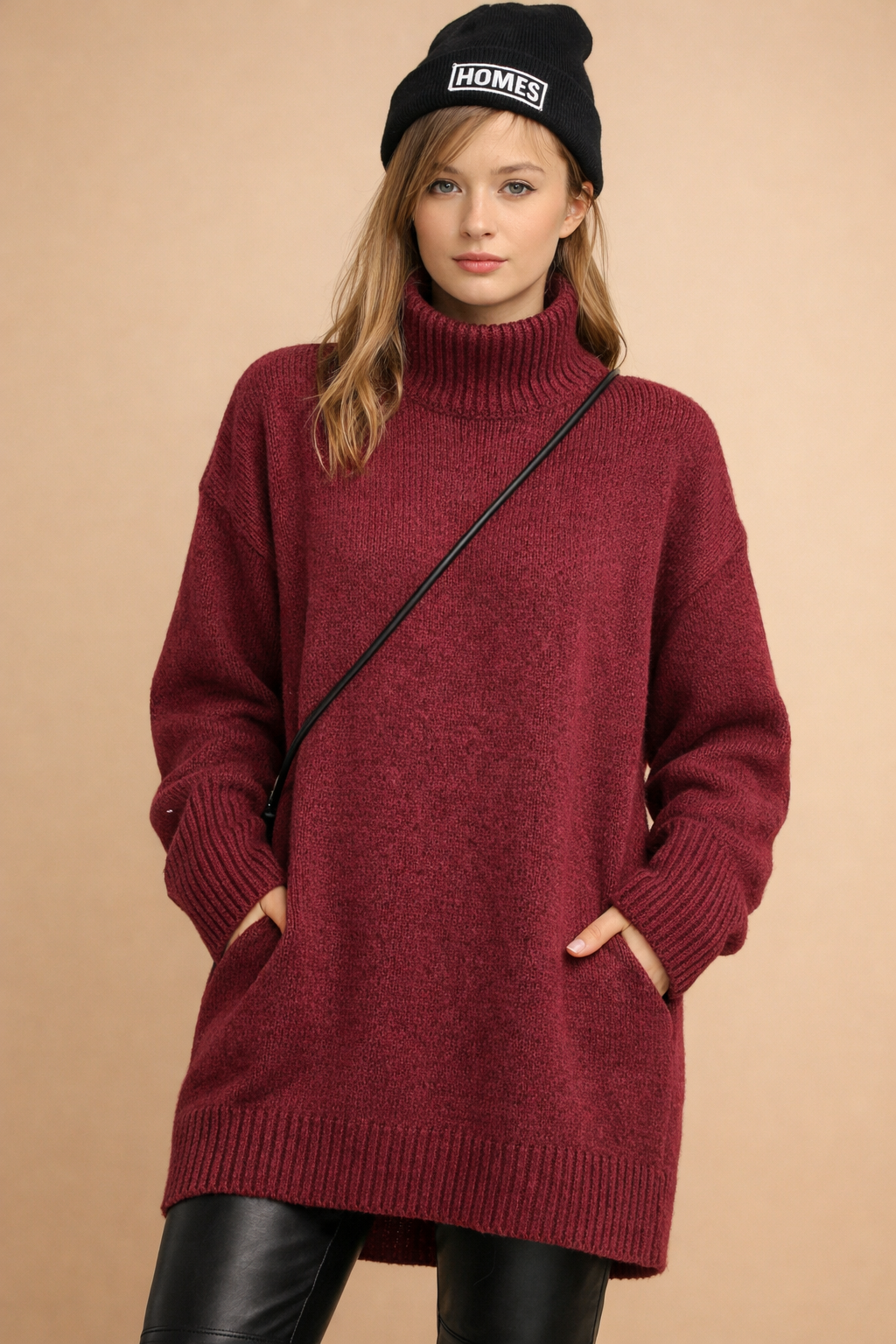Victoria | Dame casual rullekravetunika 4