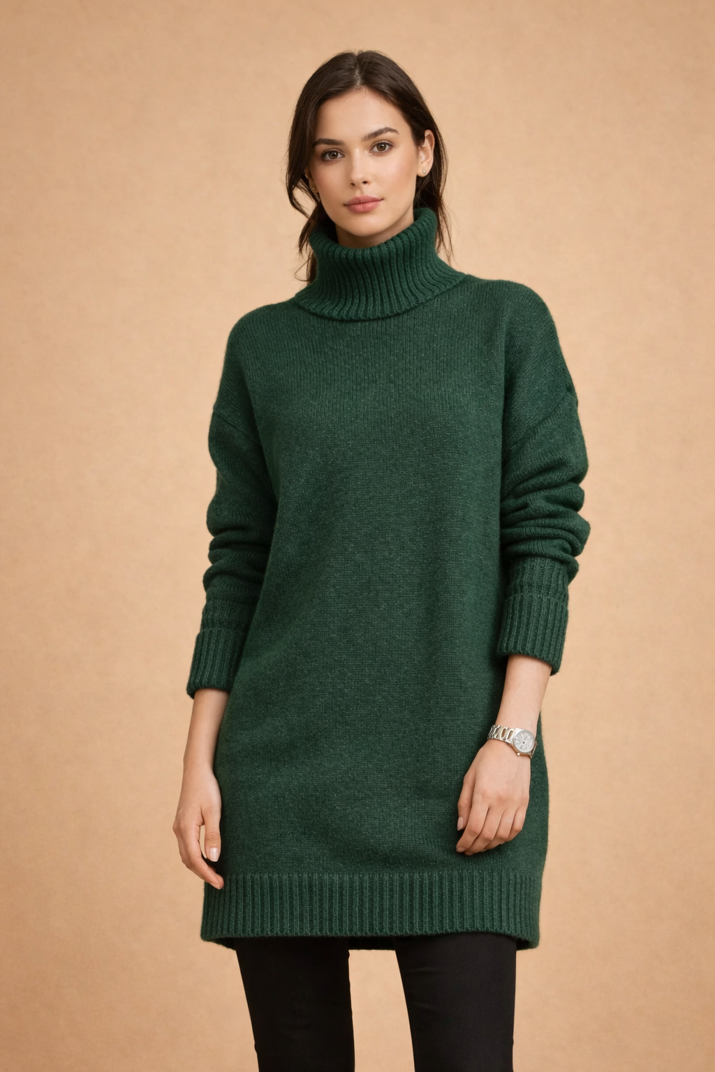 Victoria | Dame casual rullekravetunika 6