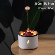 Vulkan Aroma Diffuser - Luftfugter med flamme og vulkan til soveværelse, stue, kontor, spa og yoga 10