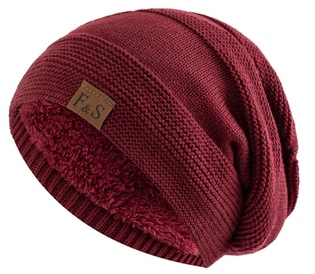 Warme Wintermütze mit Fleecefutter Luna 7