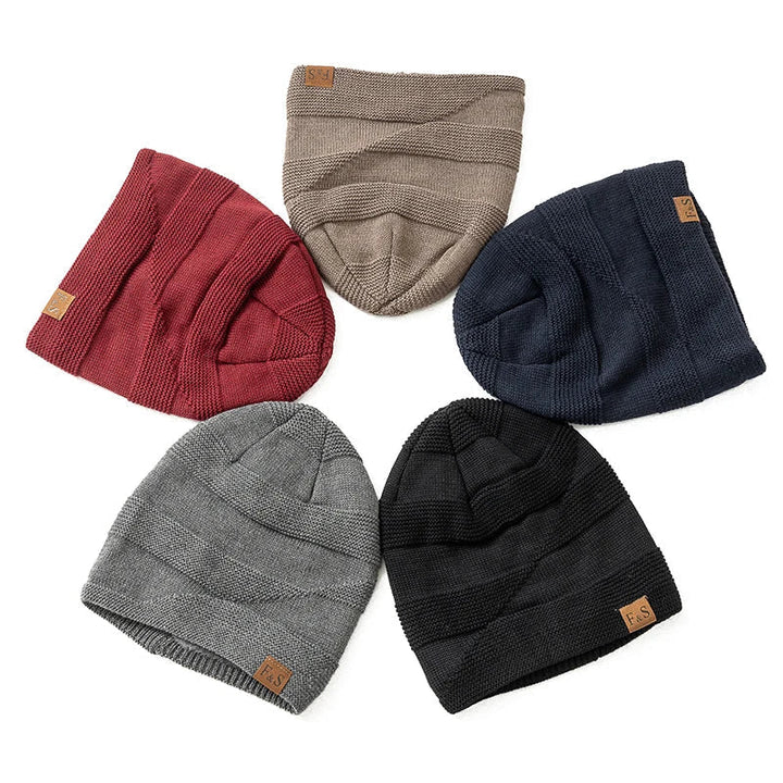 Warme Wintermütze mit Fleecefutter Luna 8