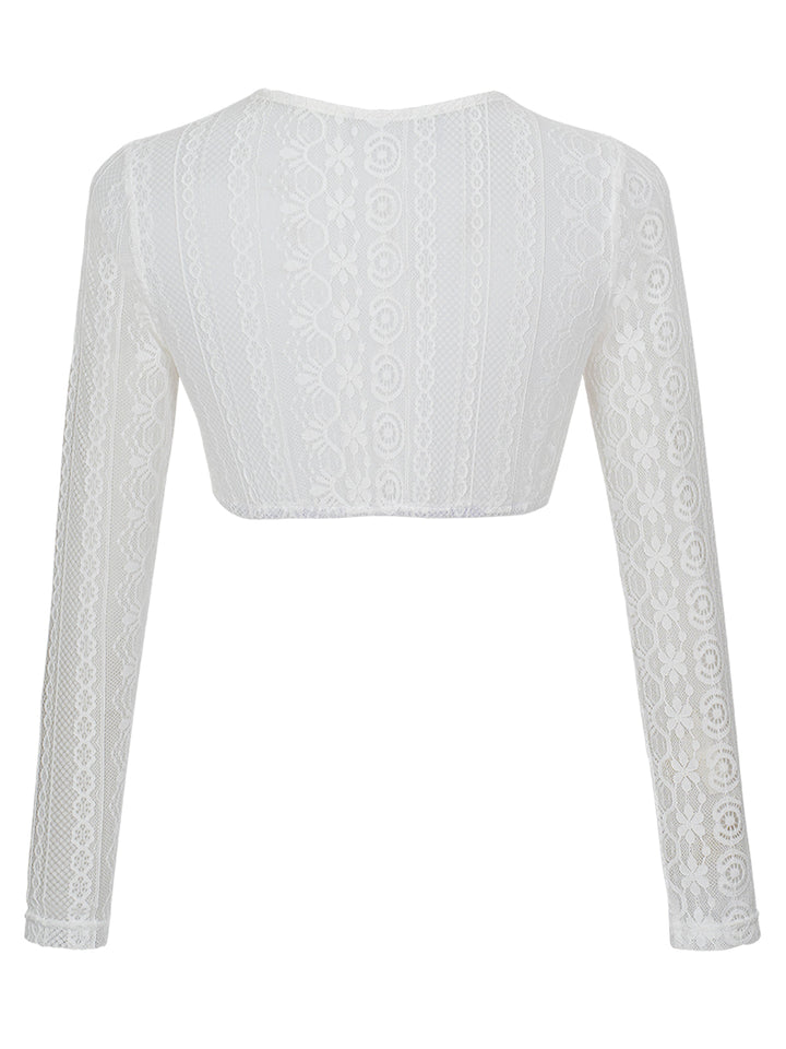 Weiße Bluse Damen – Elegante Bluse für Festliche Anlässe & Alltag – Damenbluse im Zeitlosen Design 1