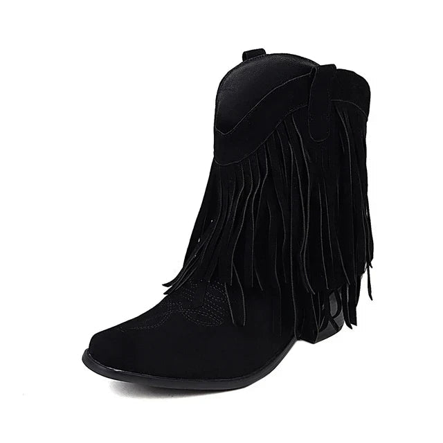 Western Cowboy Stiefeletten für Damen mit Komfort und Stil 4