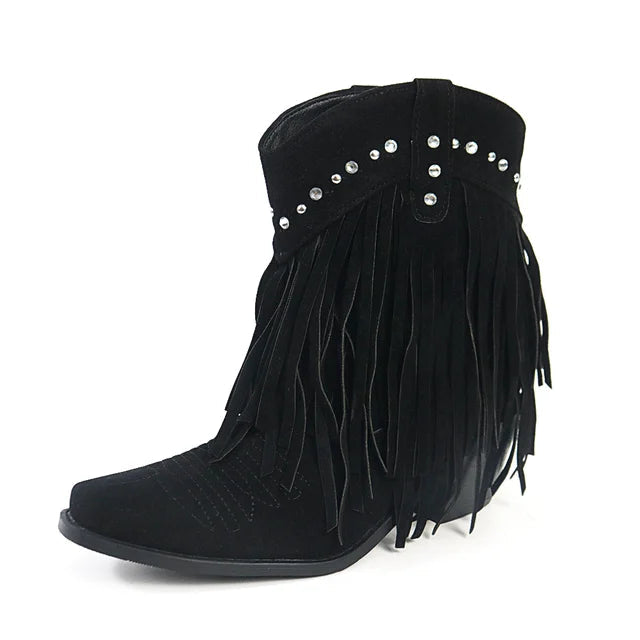 Western Cowboy Stiefeletten für Damen mit Komfort und Stil 5