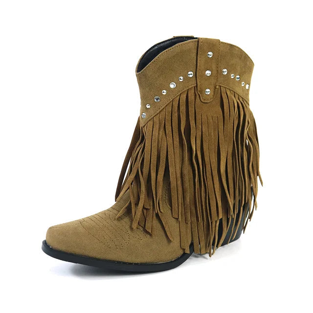 Western Cowboy Stiefeletten für Damen mit Komfort und Stil 6