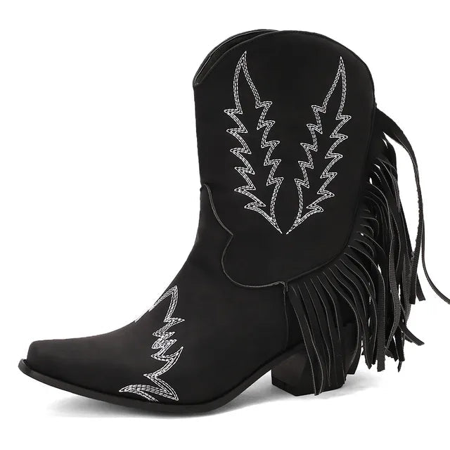 Western Cowboy Stiefeletten für Damen mit Komfort und Stil 7