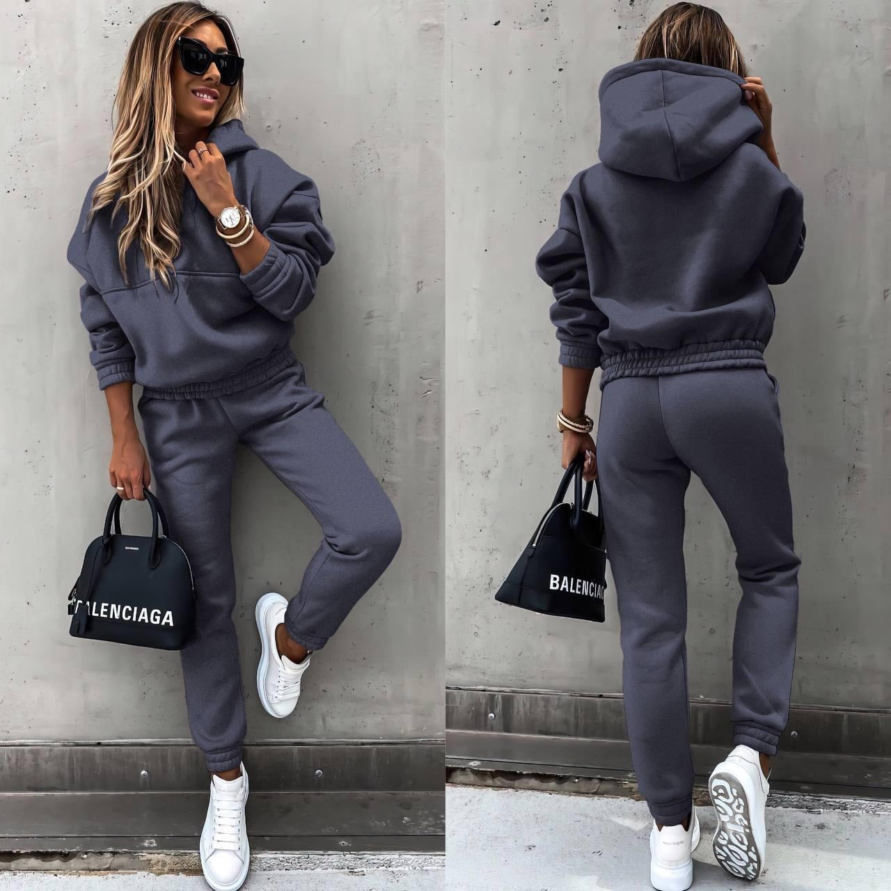 Livia | Todelt sæt: Sweatshirt og joggingbukser