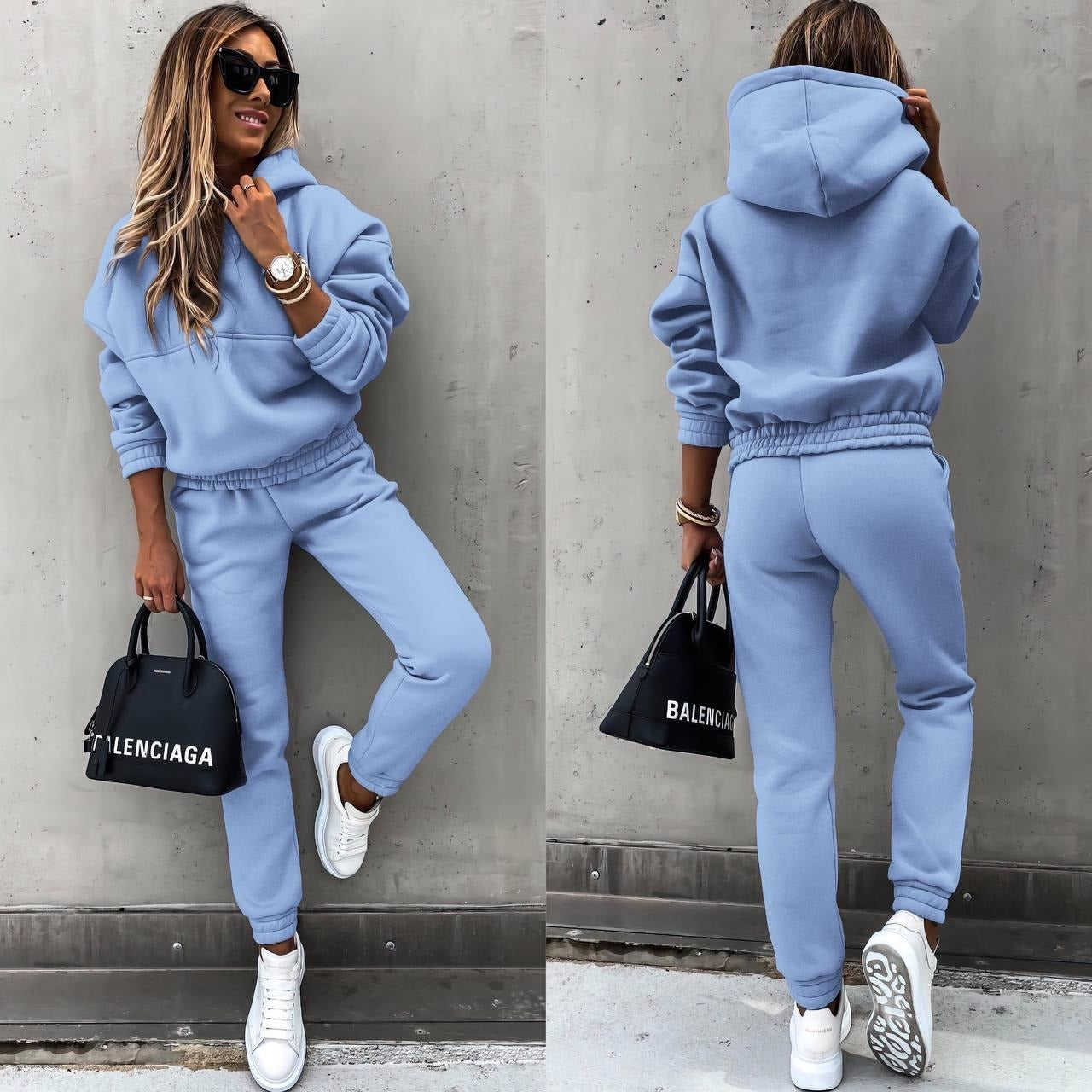 Livia | Todelt sæt: Sweatshirt og joggingbukser