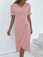 Nina | Kjole med blomsterprint