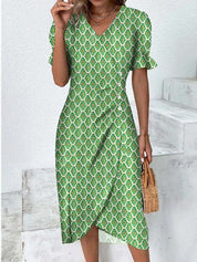 Nina | Kjole med blomsterprint