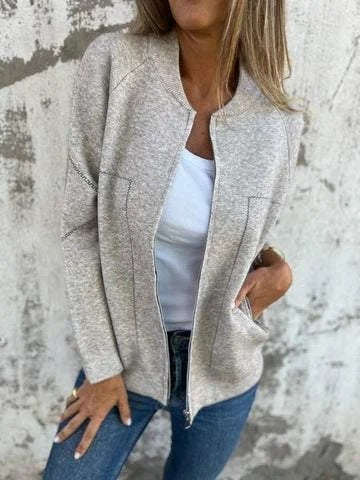 Hannah | Moderne blouse met rits