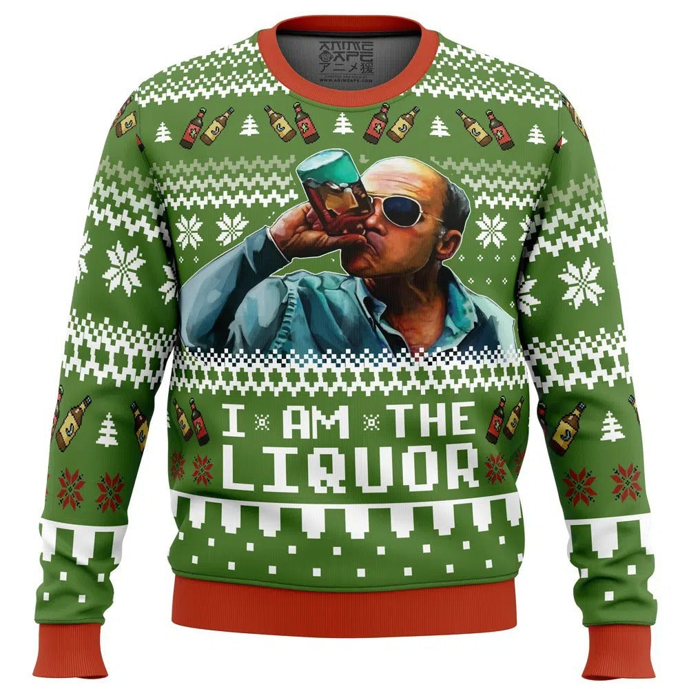 Unisex kerstblouse met print, comfortabel en warm