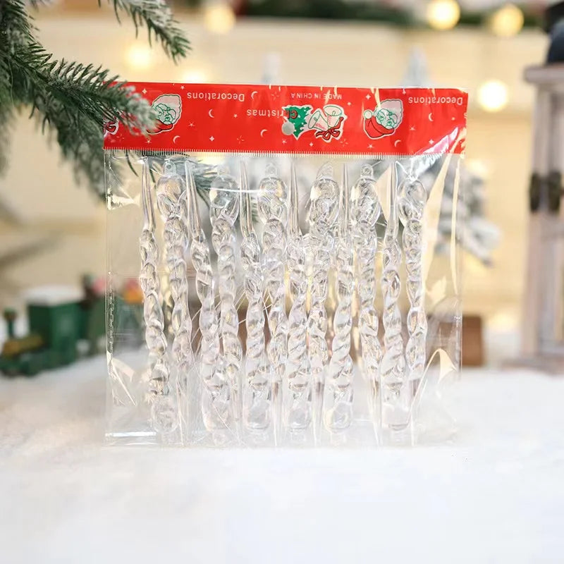 WinterGlans | Premium krystalklart juledekorationssæt 0