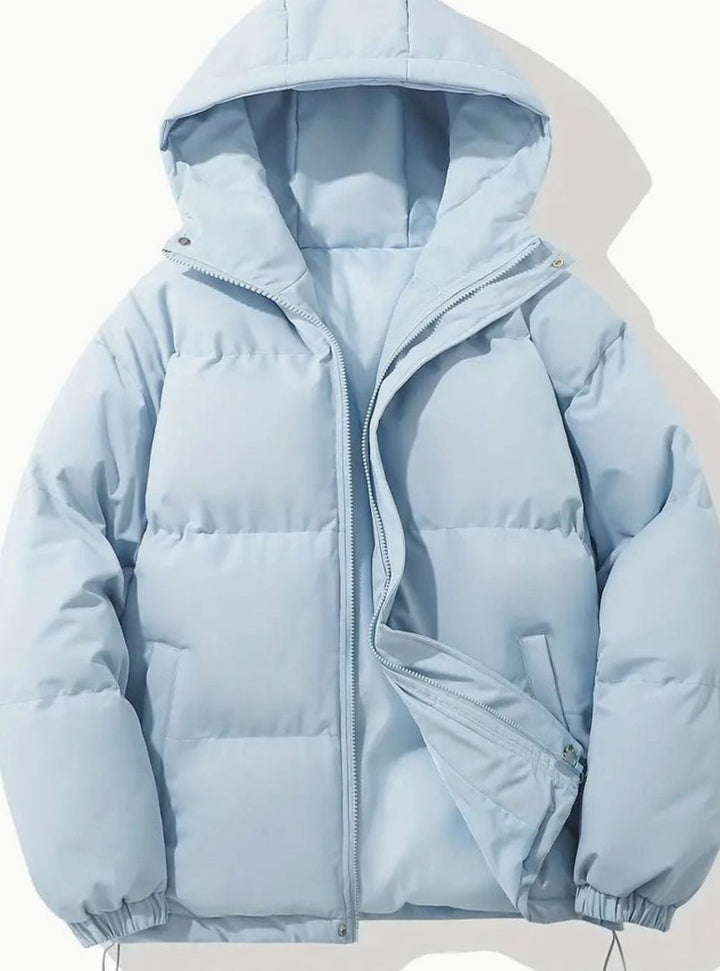 Winterjacke Damen Gesteppt Pufferjacke Warme Outdoorjacke mit Stehkragen 10