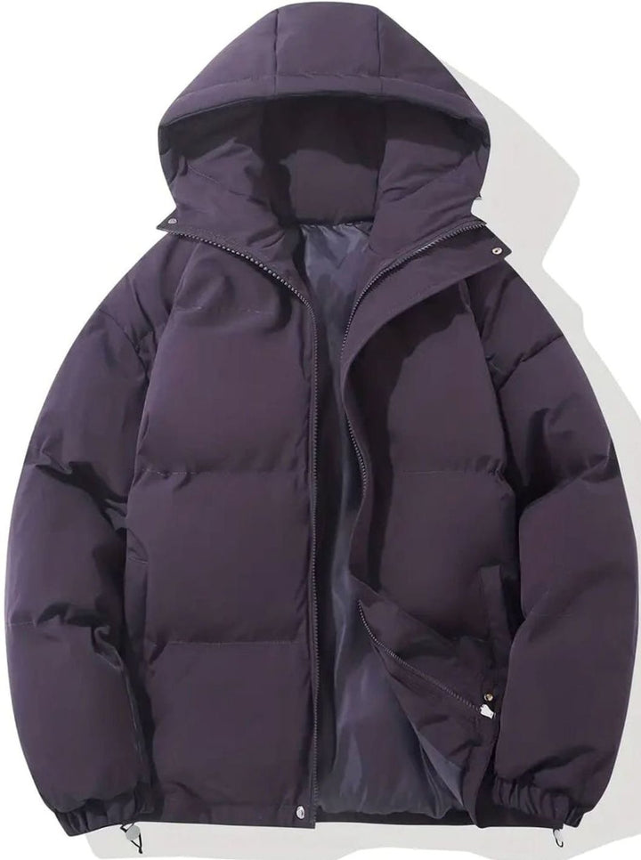 Winterjacke Damen Gesteppt Pufferjacke Warme Outdoorjacke mit Stehkragen 12