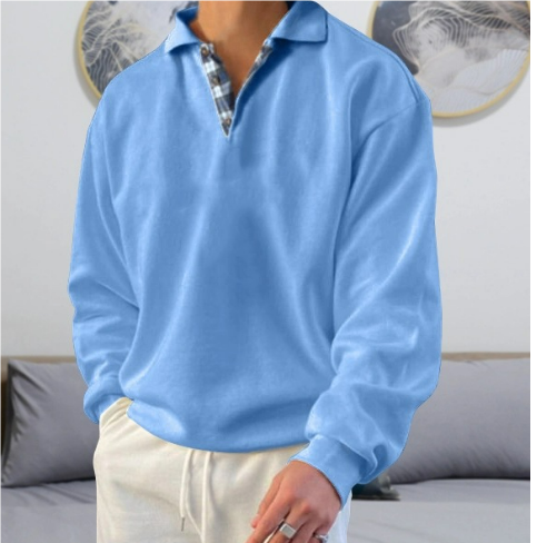 Wylder | Herresweater med krave 0