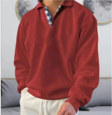Wylder | Herresweater med krave 1