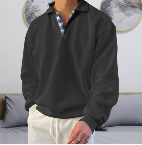 Wylder | Herresweater med krave 9