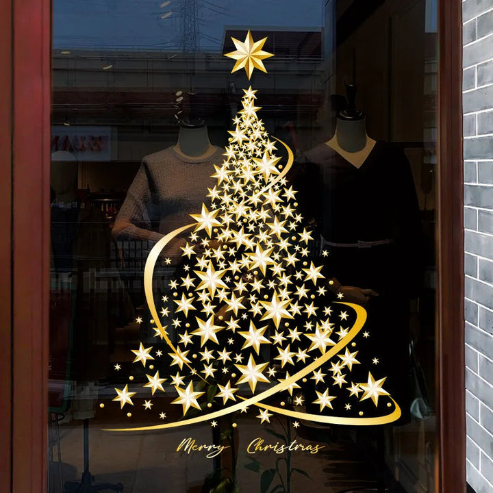 XmasDecorSticks | Vinduesstickers til festlige hjem 0