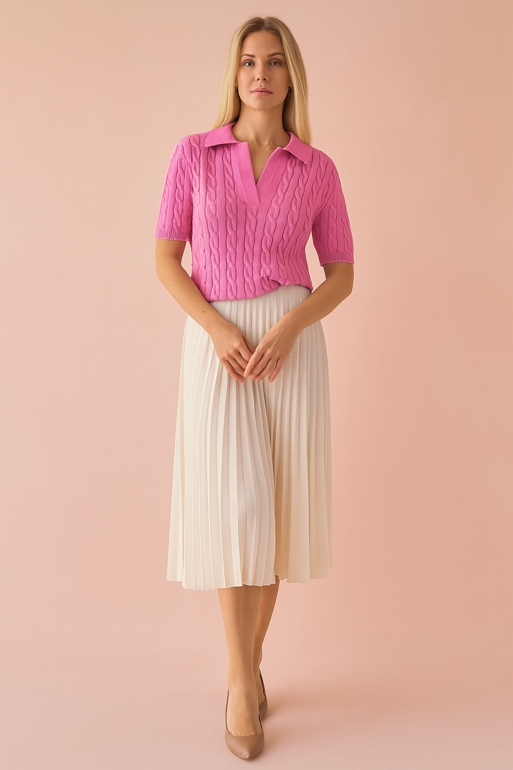 Zuzanna | Bluse med krave 0