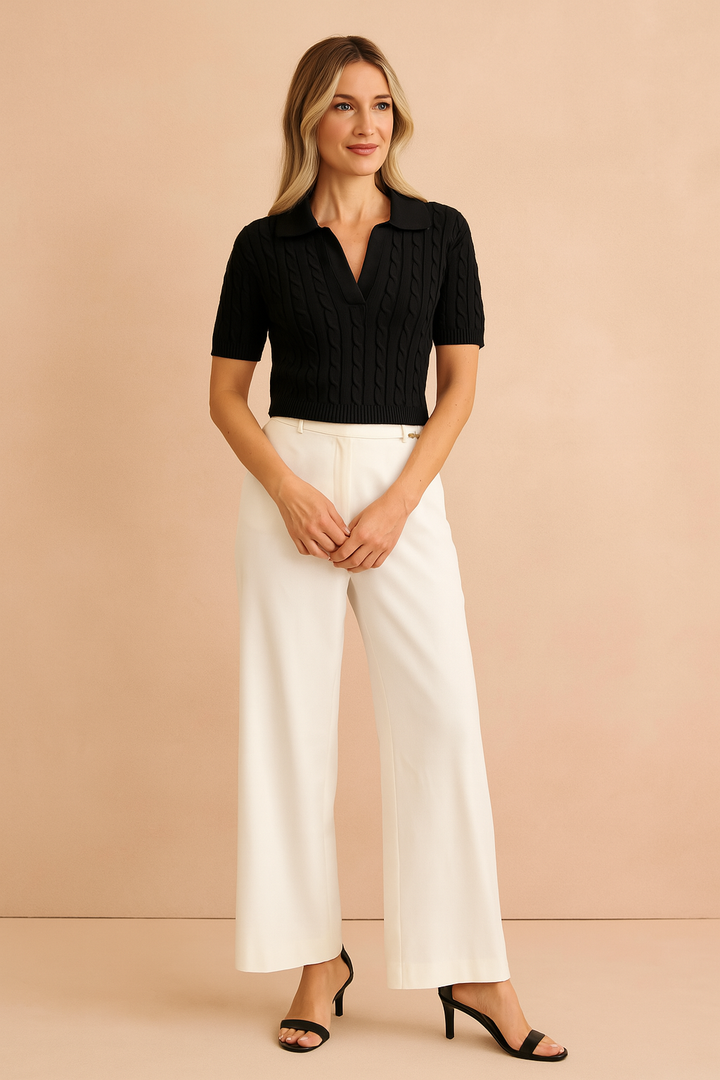 Zuzanna | Bluse med krave 1