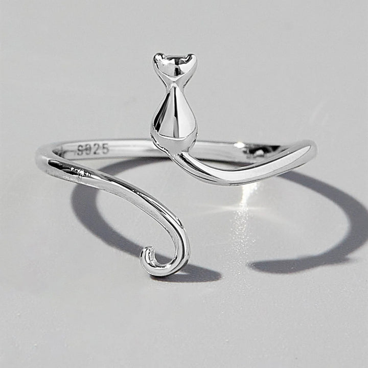 Antik ring med håndlavede smykker - Unik vintage forlovelsesring