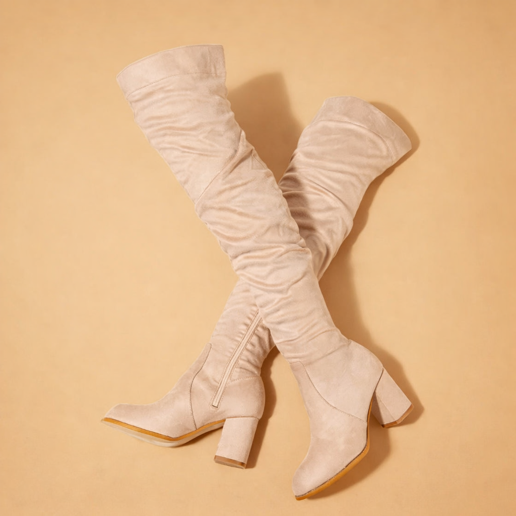Ivy | Dame Over-the-Knee Støvler med Hæl
