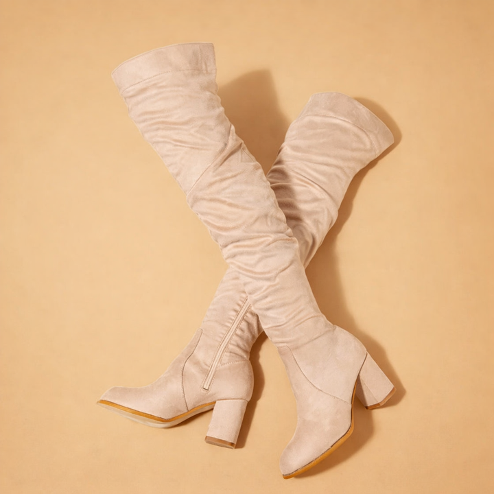 Ivy | Dame Over-the-Knee Støvler med Hæl