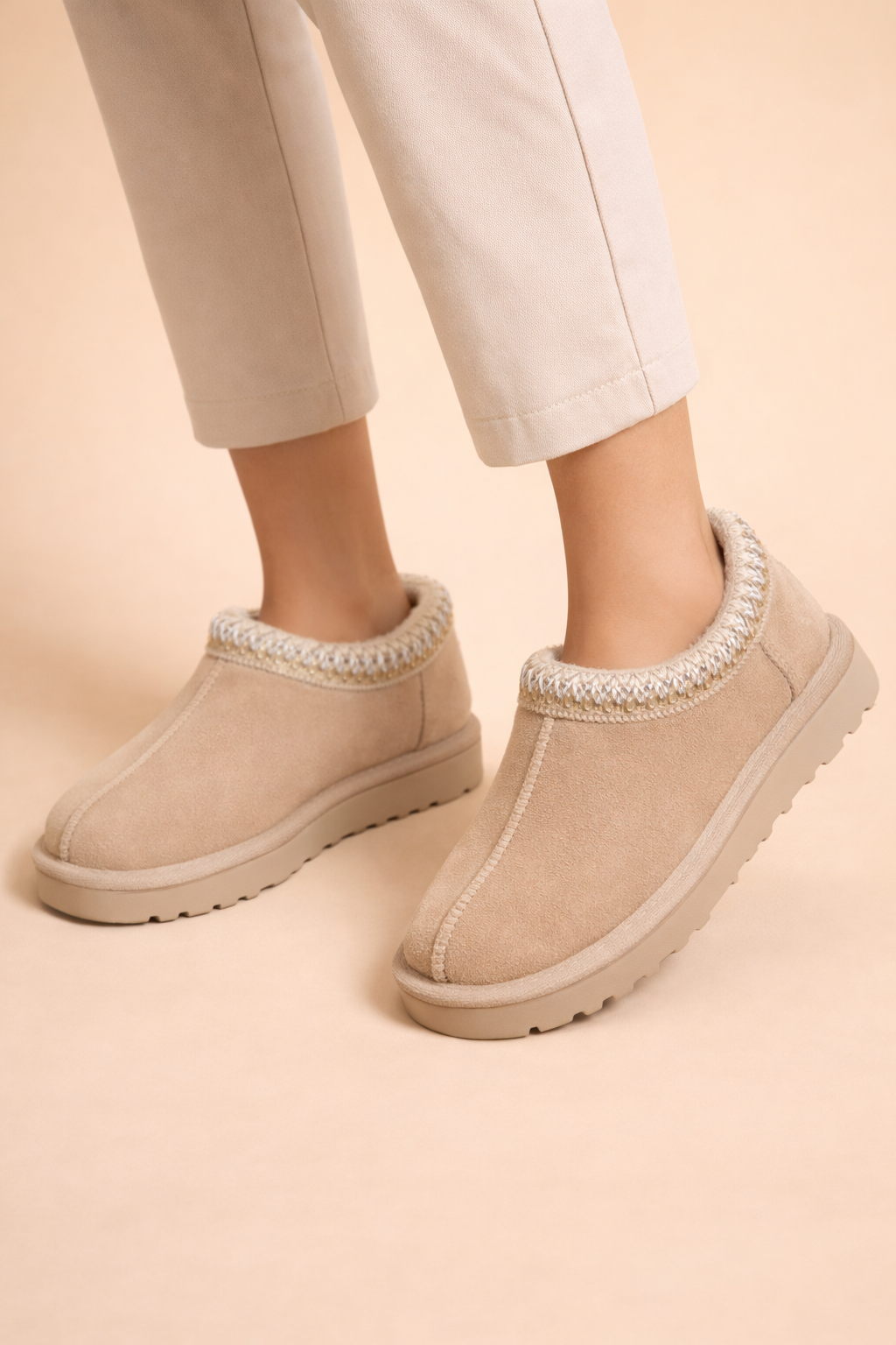 Alva | Dame Komfortable Slip-On Platformstøvler