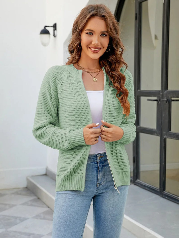 Fay | Stilfuld Casual Vest med Lynlås til Damer