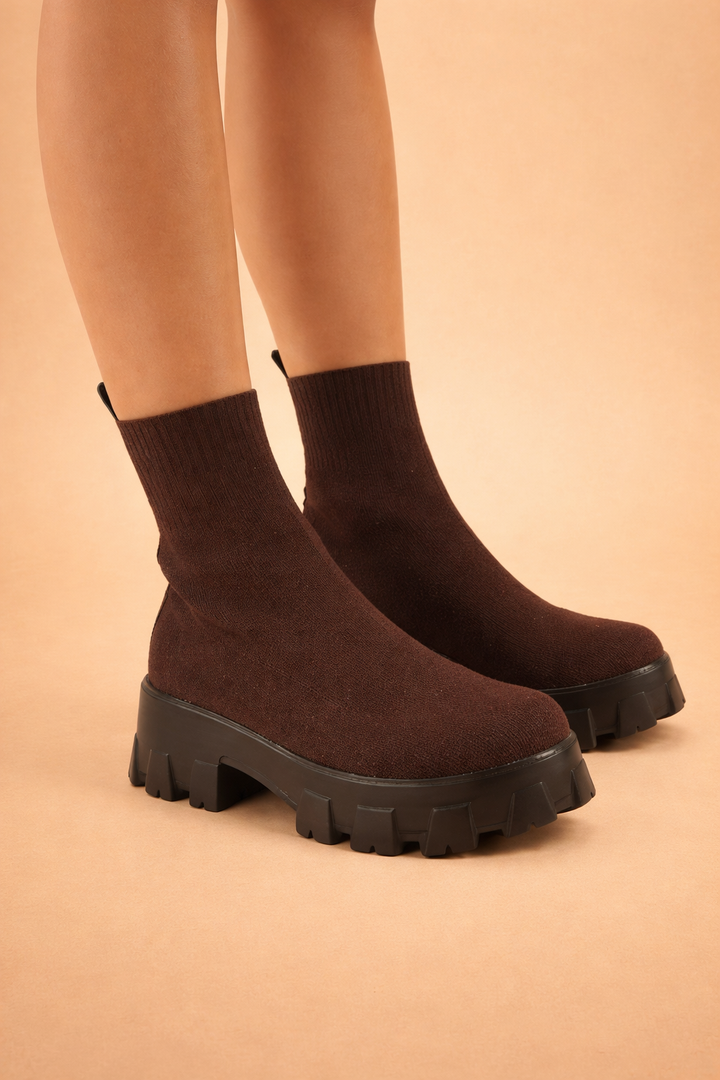 Francesca | Dame Chunky Platform Støvler