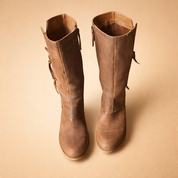 Karla | Dame Snørestøvler i Mid-Calf Længde
