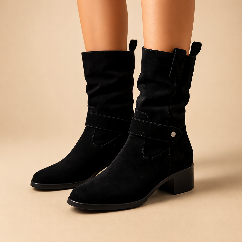 Sofie | Dame Afslappede Slip-On Ankelstøvler