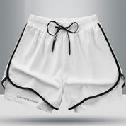 Geometriske sportshorts til kvinder – Stilfulde og åndbare til fitness og løb