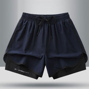 Geometriske sportshorts til kvinder – Stilfulde og åndbare til fitness og løb