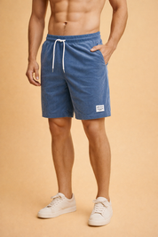 Henri | Casual shorts til herrer - elastisk taljebånd - letvægts åndbart stof - pasform til trekking