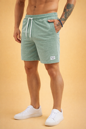 Henri | Casual shorts til herrer - elastisk taljebånd - letvægts åndbart stof - pasform til trekking
