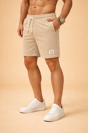 Henri | Casual shorts til herrer - elastisk taljebånd - letvægts åndbart stof - pasform til trekking
