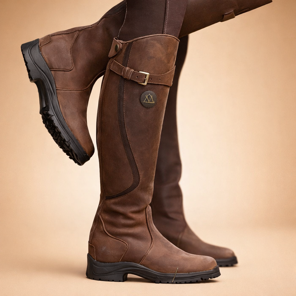 model-posing-womens-brown-knee-high-riding-boots-studio-fashion-shot.png