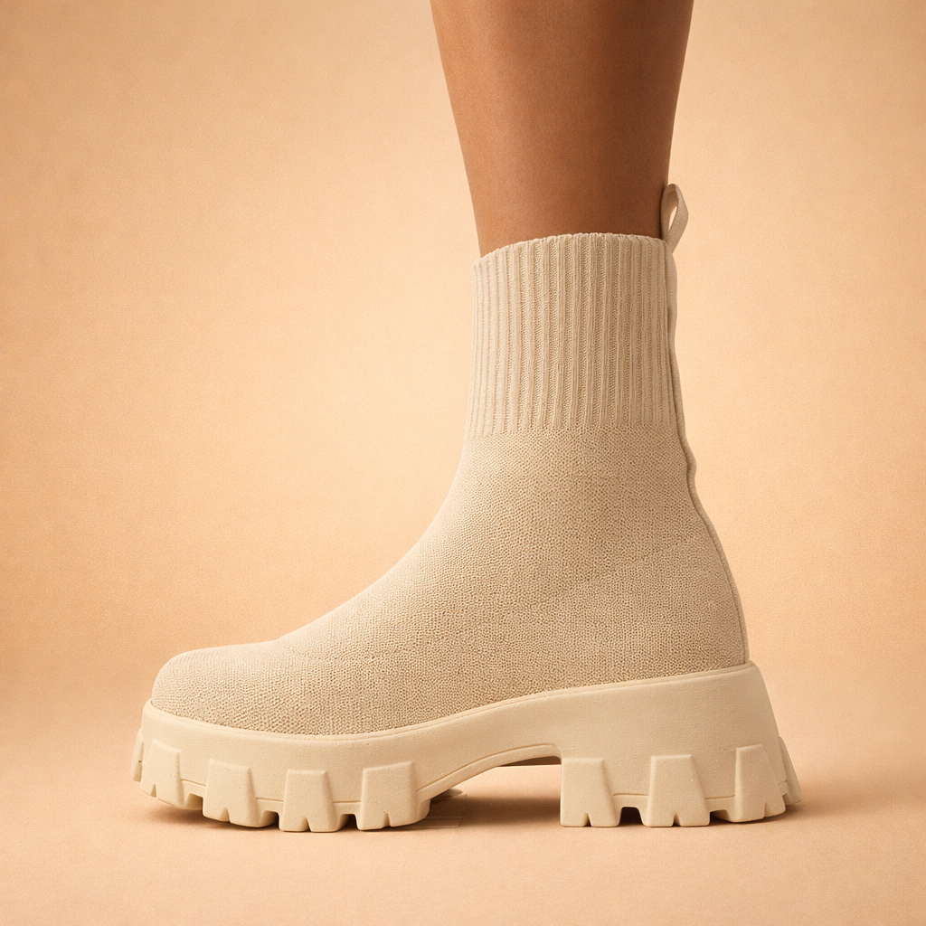 Francesca | Dame Chunky Platform Støvler