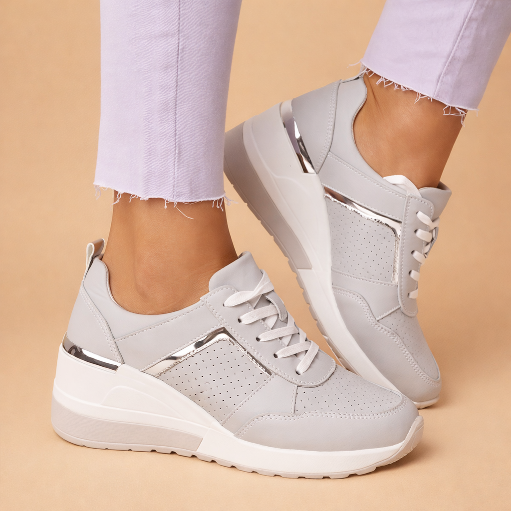 Lucy | Dame Sneakers med Forhøjet Platform