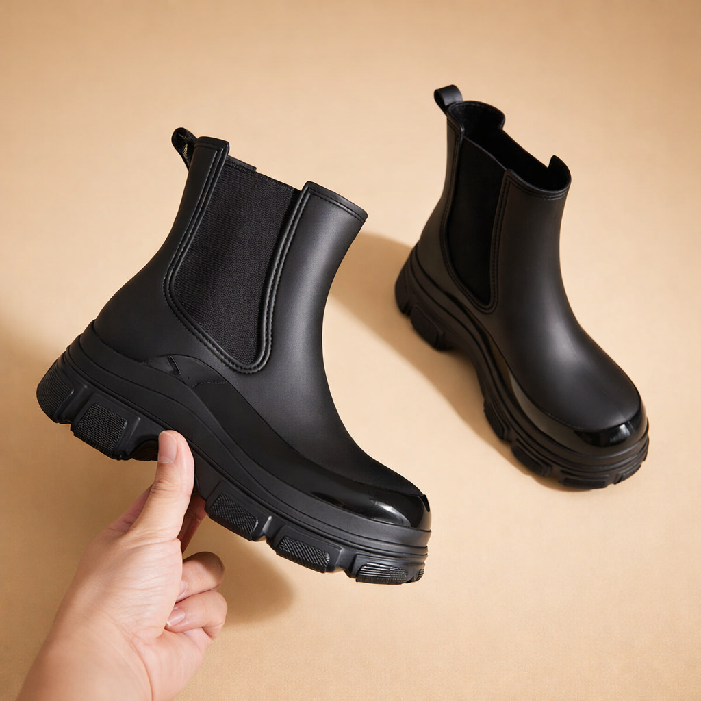 polish-model-black-platform-chelsea-boots-front-angled-studio-pos.png