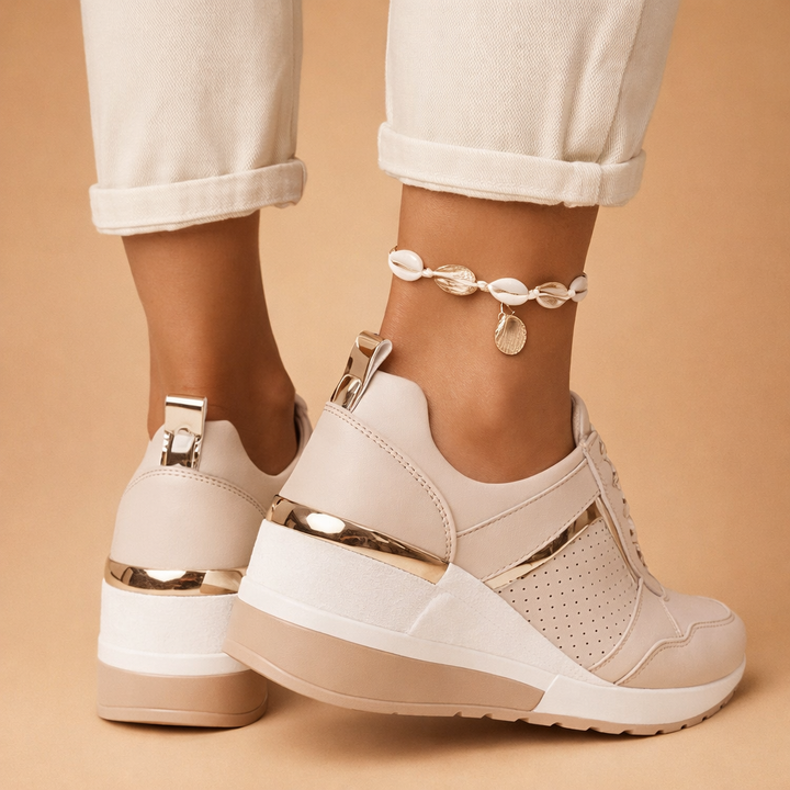 Lucy | Dame Sneakers med Forhøjet Platform