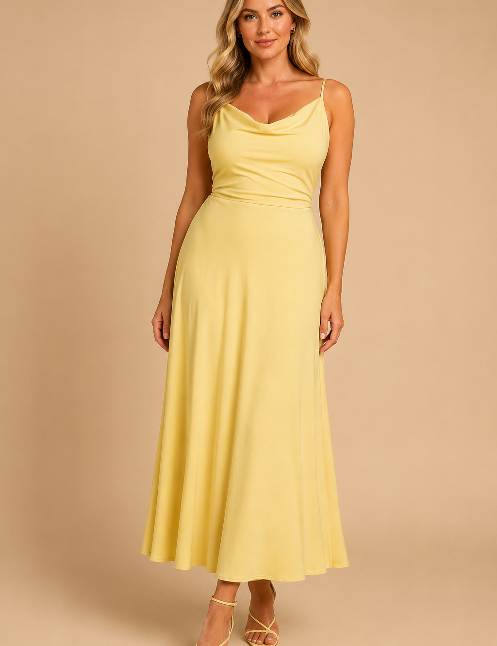 Freya | Lang, elegant og frisk sommerkjole