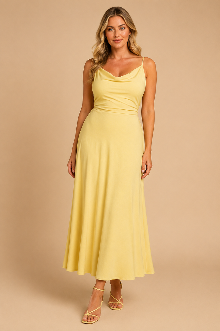 Freya | Lang, elegant og frisk sommerkjole
