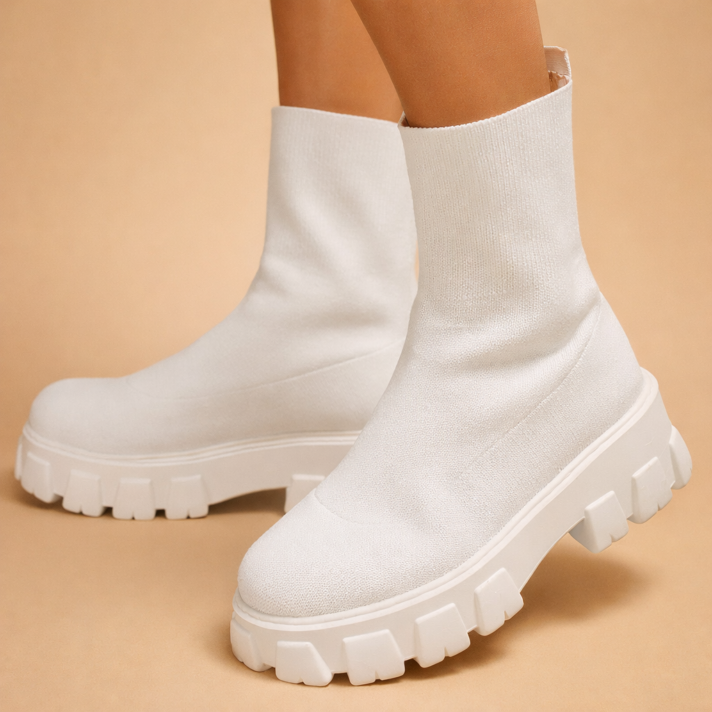 Francesca | Dame Chunky Platform Støvler