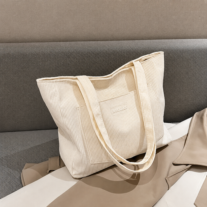 Elegant velvet handbag for women, versatile in vegan leather